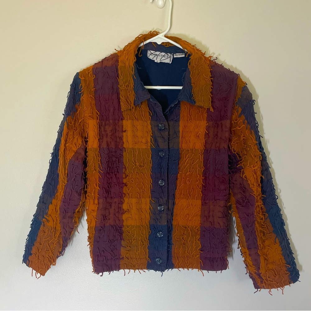 Silver Stream - Small Jacket with Fringe